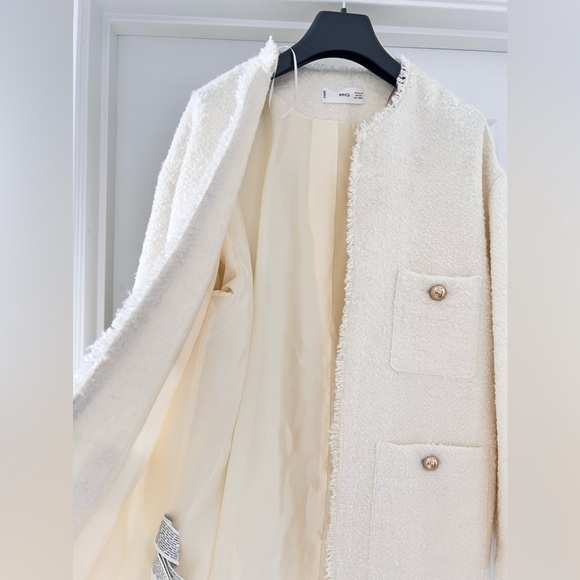 mango tweed jacket for women - Picture 3 of 14